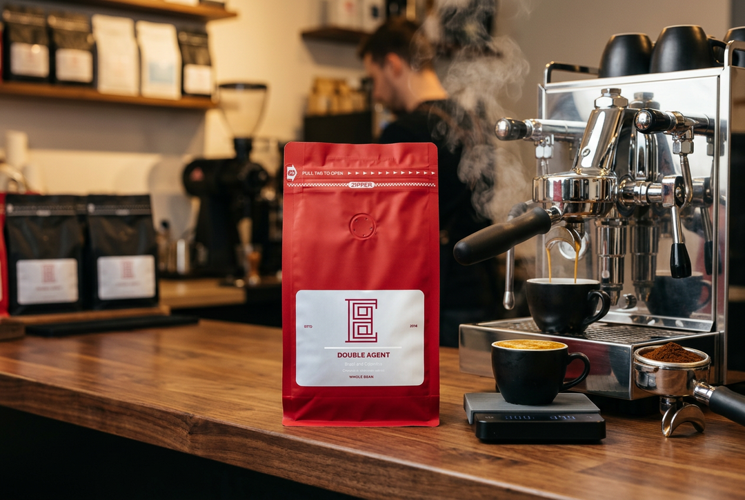 How to Brew Double Agent: Dialing In Our Brazil-Colombia Espresso Blend